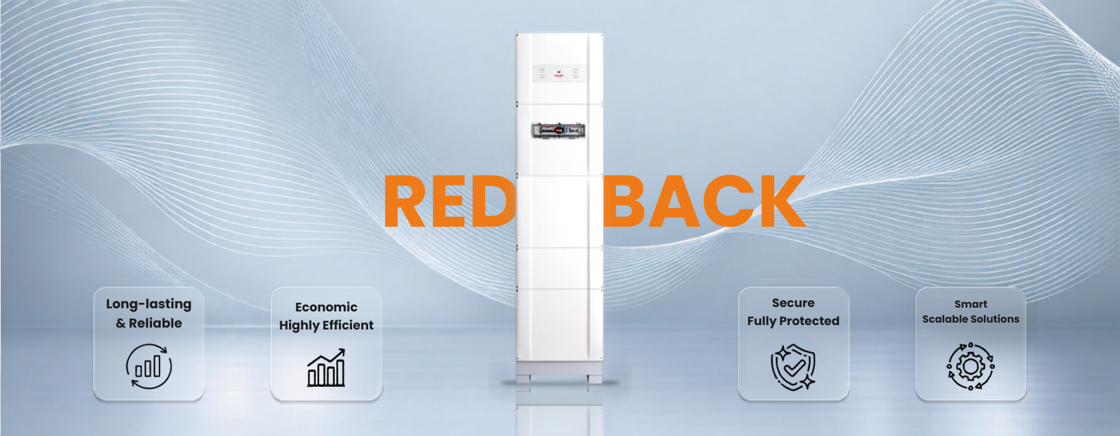 Redback Battery home energy storage banner